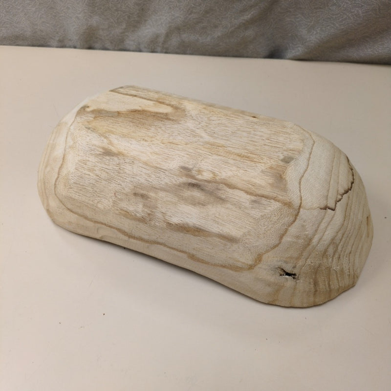 HAND MADE WOOD CARVED BOWL