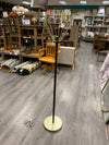 BLACK/GOLD CAGE FLOOR LAMP