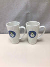 2 SNOWMEN CERAMIC MUGS