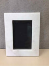 WHITE  MARBLE PICTURE FRAME