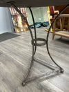 MIRRORED IRON ROUND TABLE