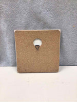 GREEN FLORAL TILE TRIVET
