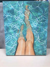 LEGS IN WATER CANVAS