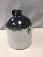 LARGE BROWN/CREAM CROCK
