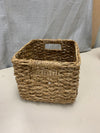 BEIGE WOVEN BASKET