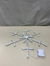 LED BIRCH WRAP SNOWFLAKE HANGING