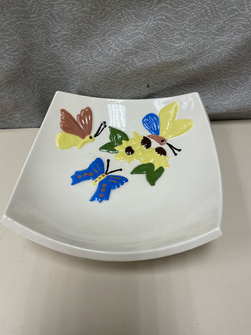 DECORATIVE BUTTERFLY BOWL
