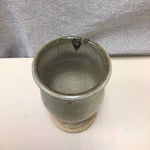 GRAY CERAMIC GOBLET