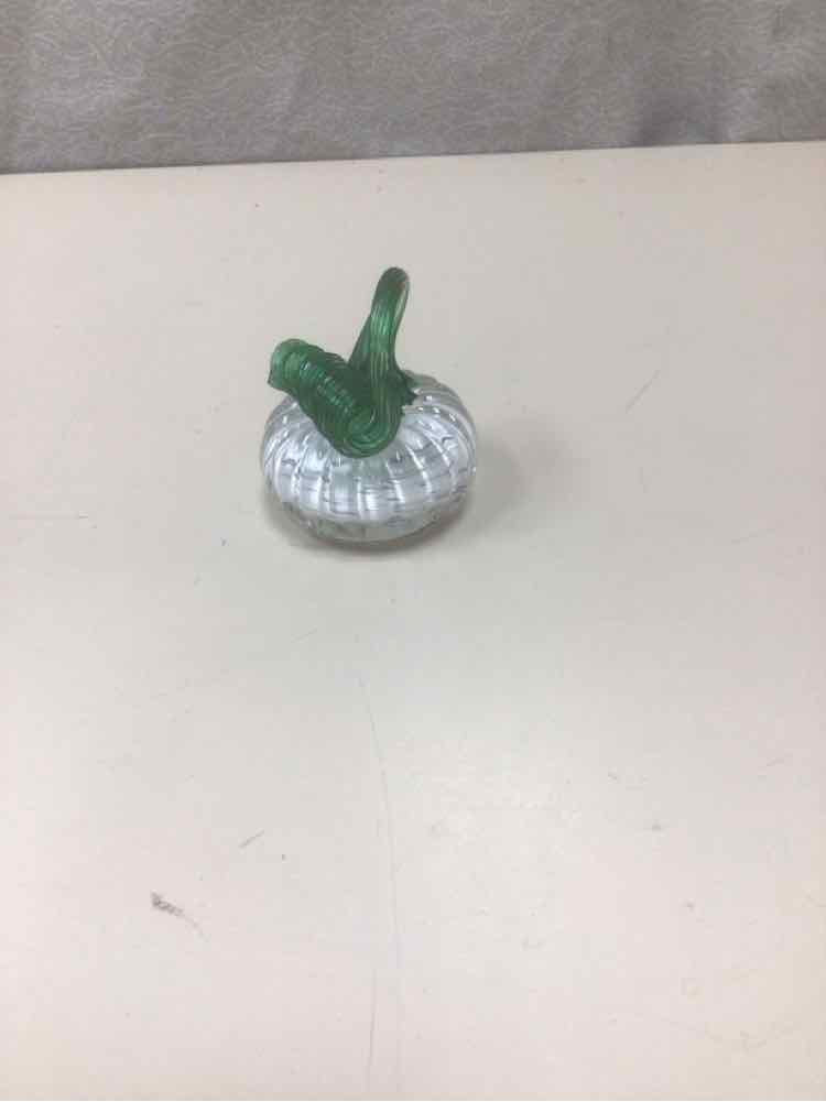 HAND BLOWN PUMPKIN