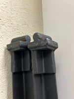 BROWN IRON HEAD/FOOT BOARD