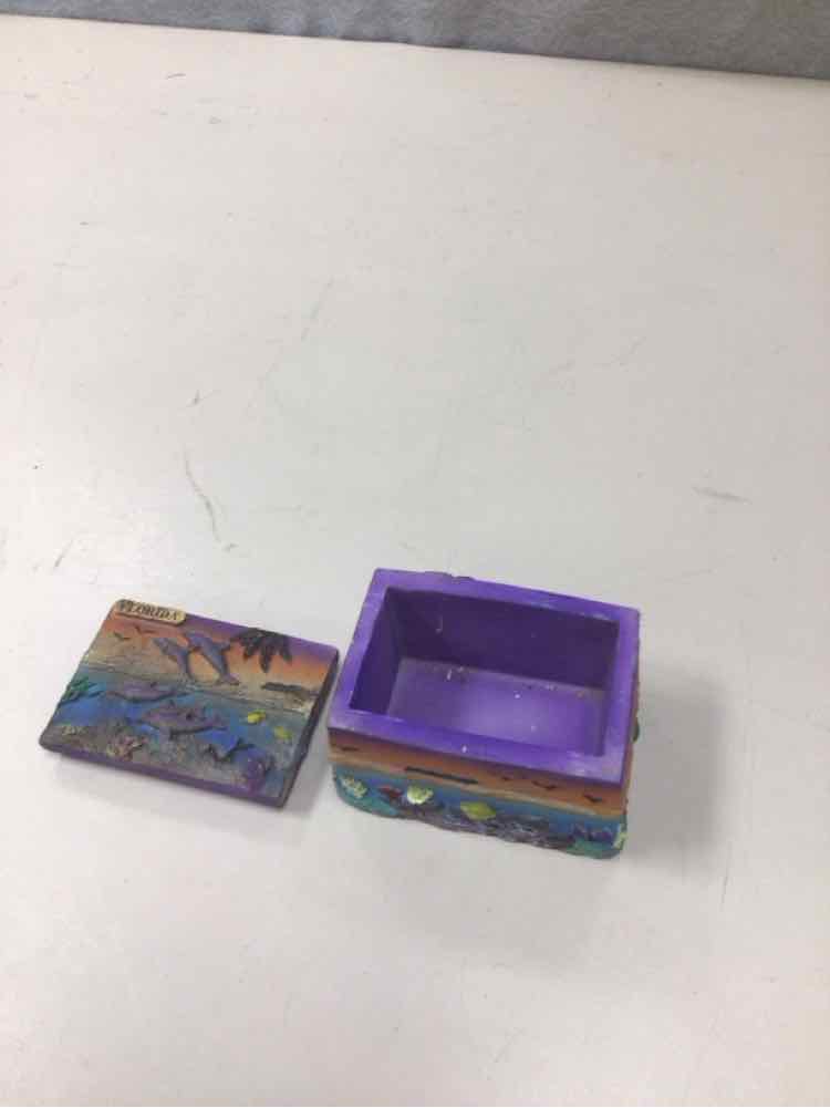 SMALL FLORIDA JEWELRY BOX