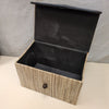 TAN FLIP TOP BOX