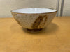 CREAM BROWN FOOTED BOWL