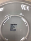 GREY CREAM SERVING PLATE