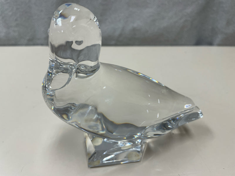 GLASS DUCK STATUE