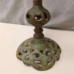 ORNATE METAL CANDLESTICK