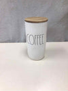 "COFFEE" LIDDED JAR