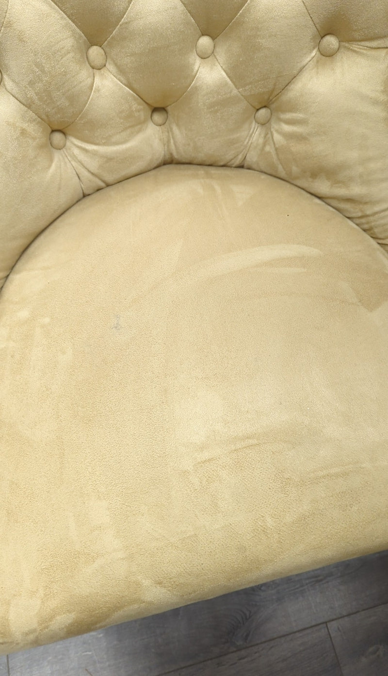 2 26" GOLD/BROWN TONE STOOLS