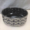 WIDE SILVER BUBBLE VASE