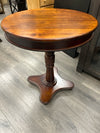 ROUND CHERRY SIDE TABLE