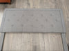 GRAY UPHOLSTERED BED FRAME