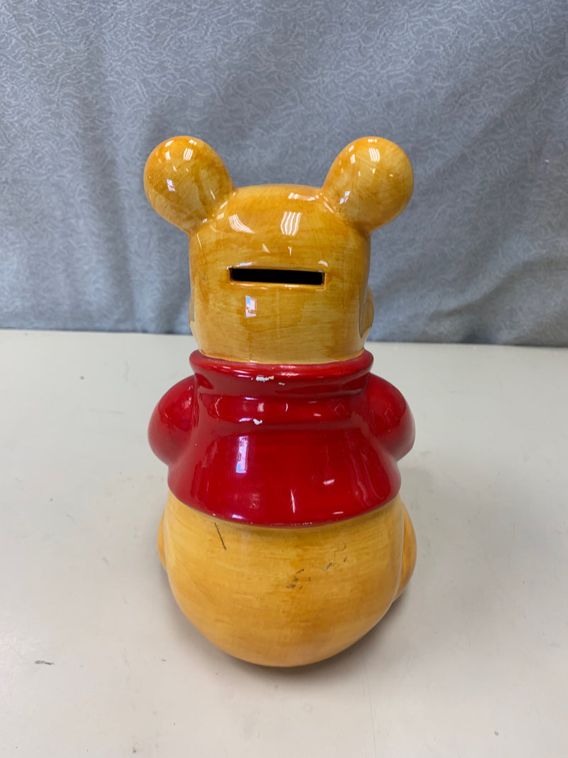 WINNIE THE POOH "HUNNY" PIGGY BANK