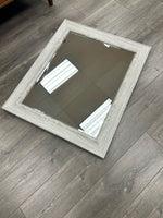 GRAY FRAMED MIRROR