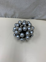 SILVER DOMES DECOR BALL