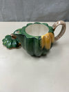 GREEN CERAMIC TEAPOT