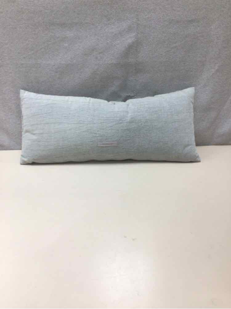 GREY LUMBAR PILLOW