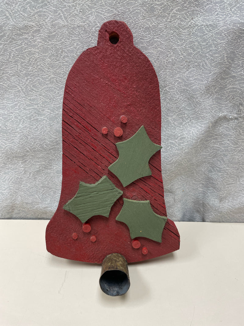 HANGING WOOD BELL CUTOUT