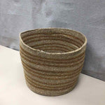 TAN BROWN WEAVE BASKET