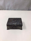 ORNATE SMALL PEWTER BOX