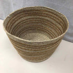 TAN BROWN WEAVE BASKET