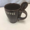 "COFFEE" MUG W/SPOON