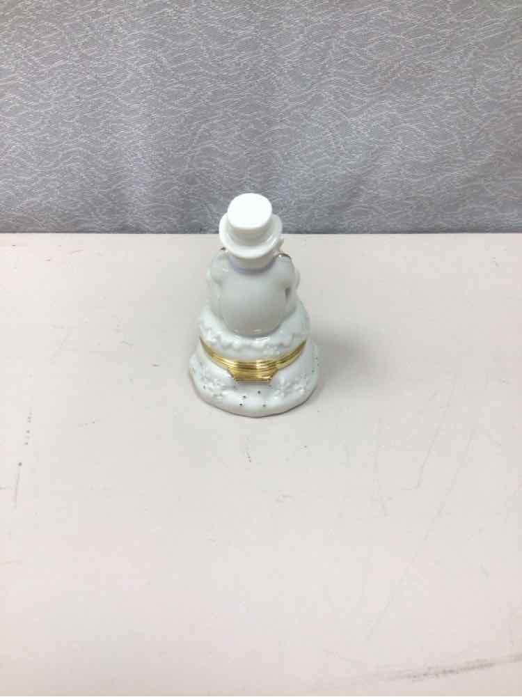 MINI SNOWMAN TRINKET BOX