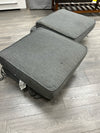 2 GREY 2 PIECE CUSHIONS