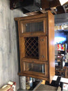 BROWN SERVER BASE WITH WINE STORAGE