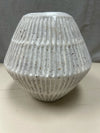 GREY SPECKLED CERAMIC VASE