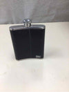 BLACK LEATHER FLASK