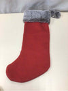 BURGUNDY GREY "C" STOCKING