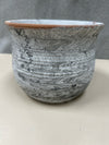 CREAM GREY CERAMIC PLANTER