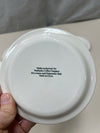 6 SM CREAM W/DESIGN PLATES