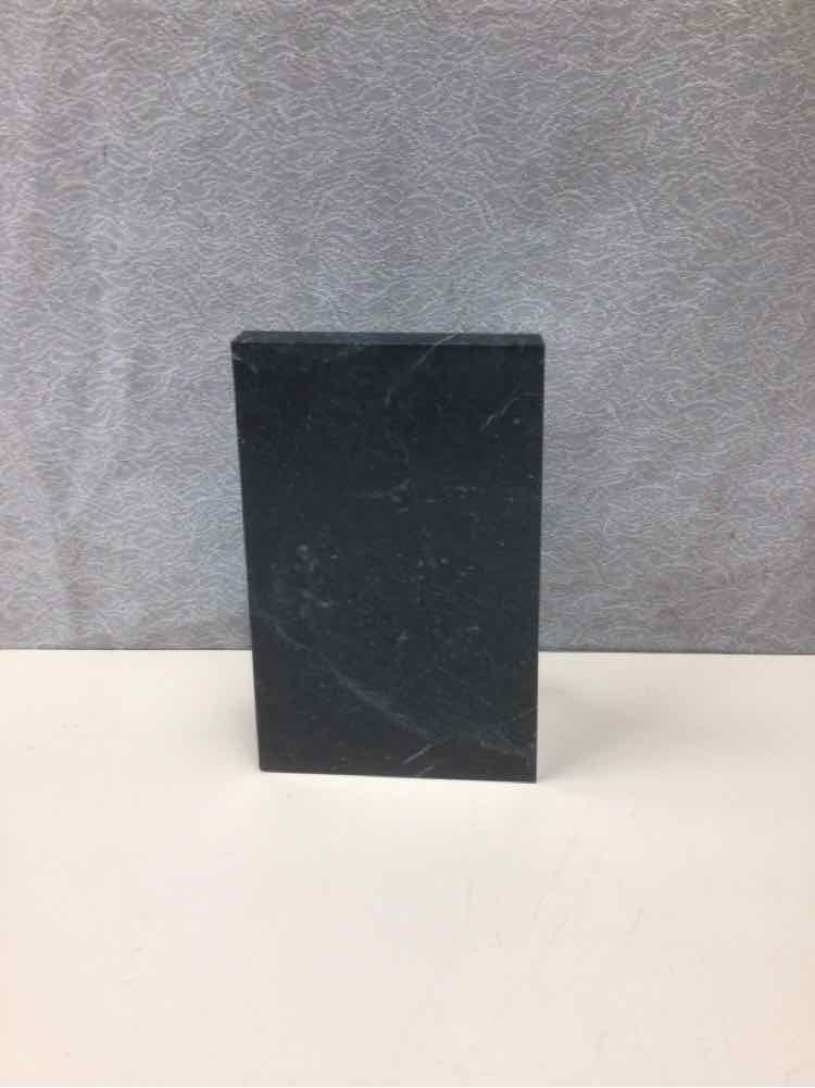 MARBLE BOOK END W/GOLD SCALE