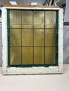 YELLOW GREEN STAIN GLASS