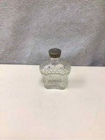 MINI GLASS W/BRONZE TOP BOTTLE