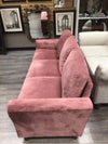 PINK UPHOLSTERED SOFA