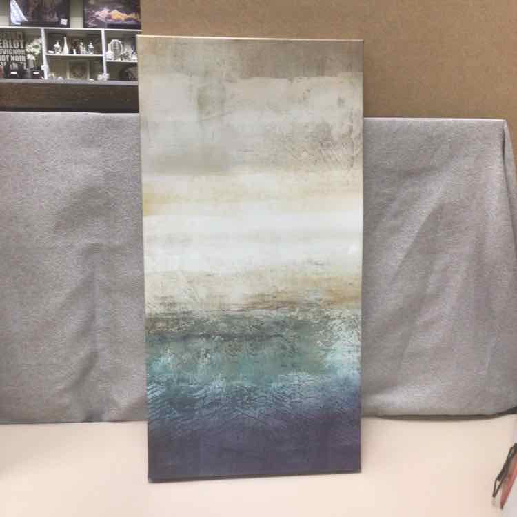 BROWN/BLUE TONES CANVAS