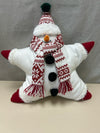 STAR SNOWMAN PILLOW