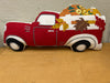 CAR W/PUMPKIN PILLOW